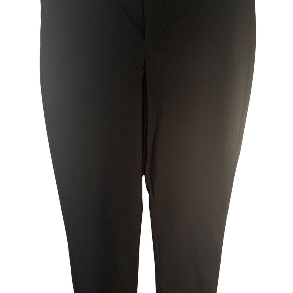 ZARA Black XL High-Rise Leggings With Ankle Zippers Comfy New - Picture 7 of 13